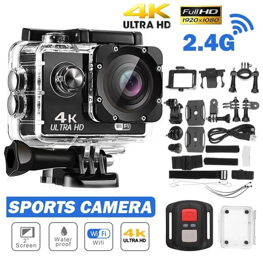 Akciona  sportska kamera 4K ULTRA HD