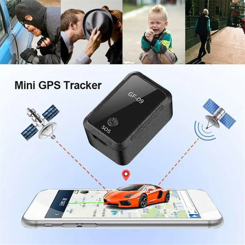 Mini GPS Tracker GF-09 sa SOS Dugmetom