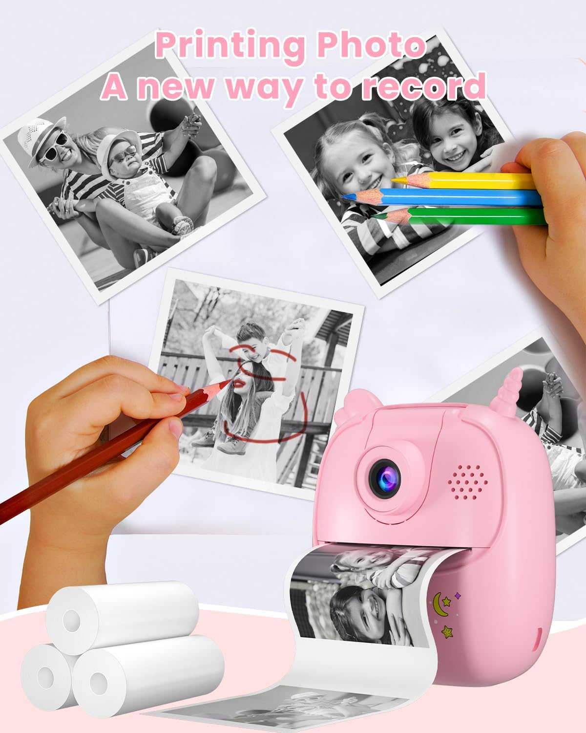 Digitalni fotoaparat i štampač za decu